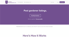 Desktop Screenshot of meetagardener.com