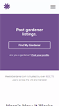 Mobile Screenshot of meetagardener.com